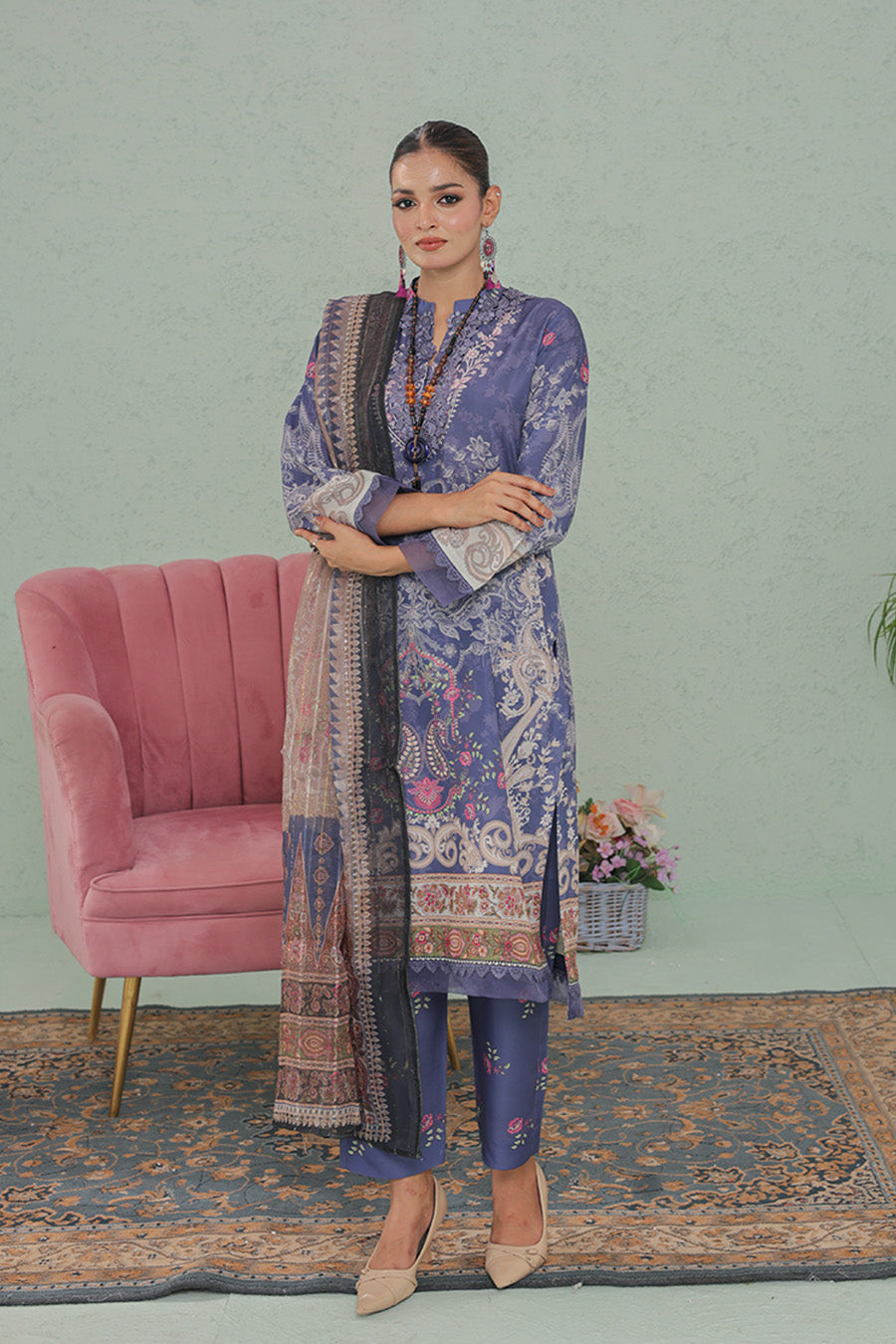 Gul Fishan By Opole Stitched 3 Piece Summer Collection'2025-SSF3P602