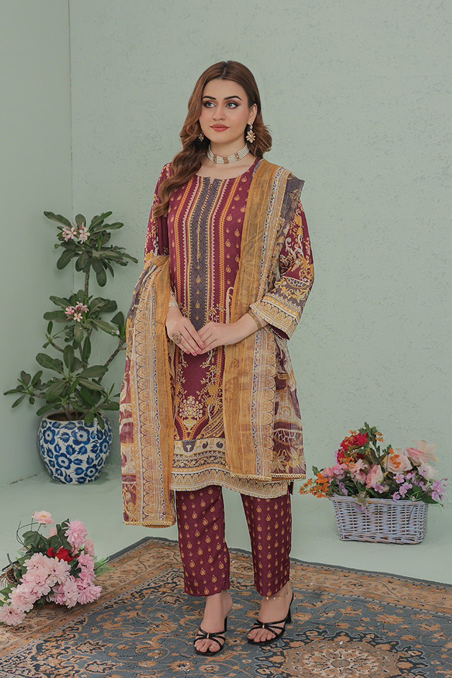 Gul Fishan By Opole Stitched 3 Piece Summer Collection'2025-SSF3P603