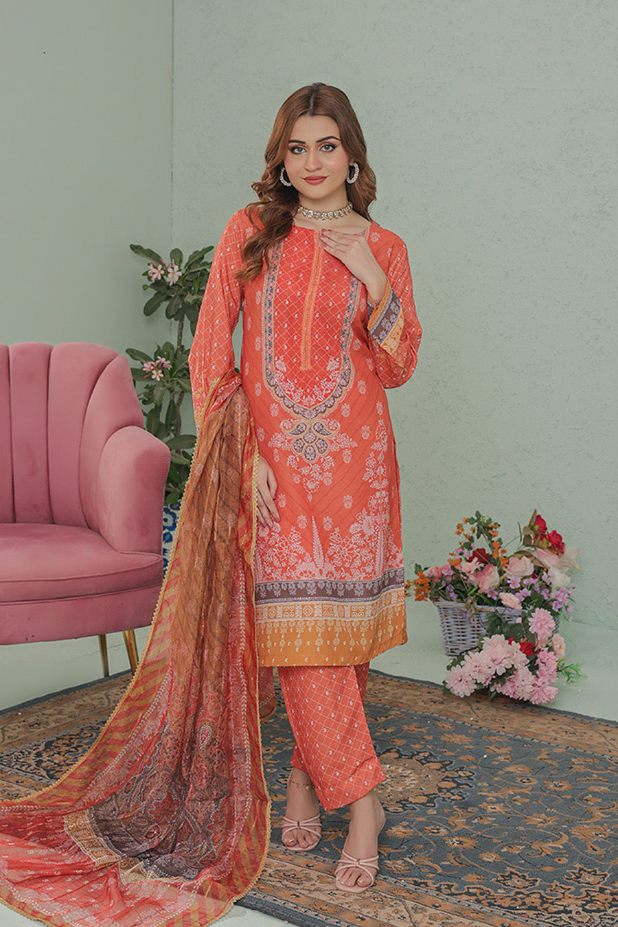 Gul Fishan By Opole Stitched 3 Piece Summer Collection'2025-SSF3P604