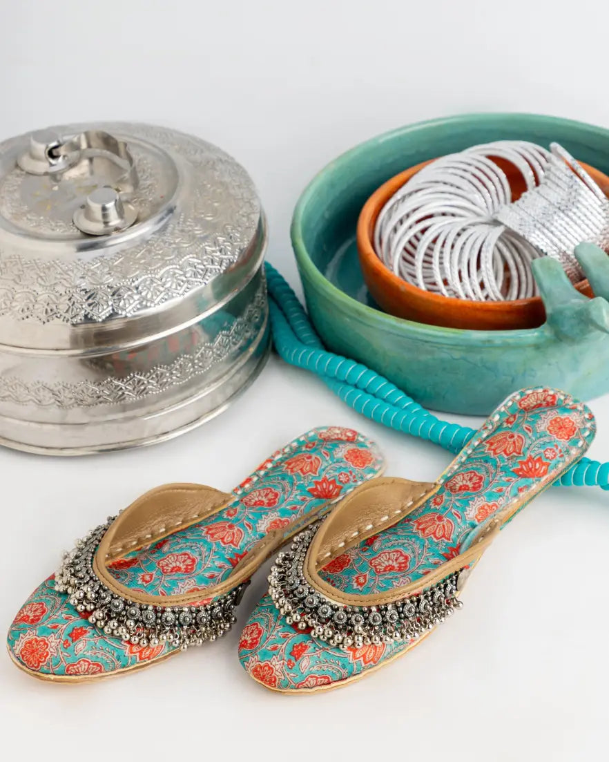 TJK Designs Khussa Suit-Mehfil