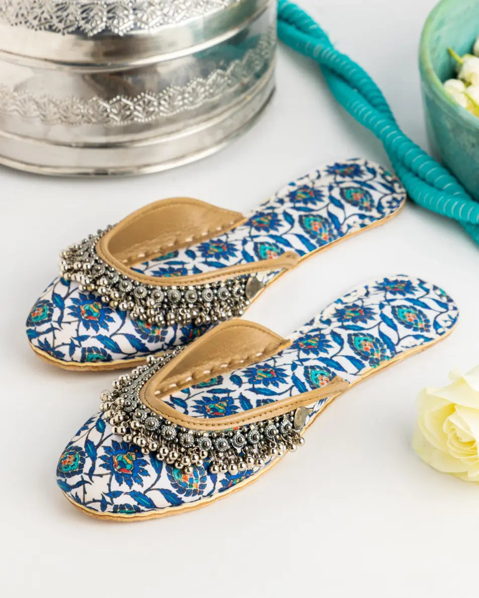 TJK Designs Khussa Suit-Bahaar