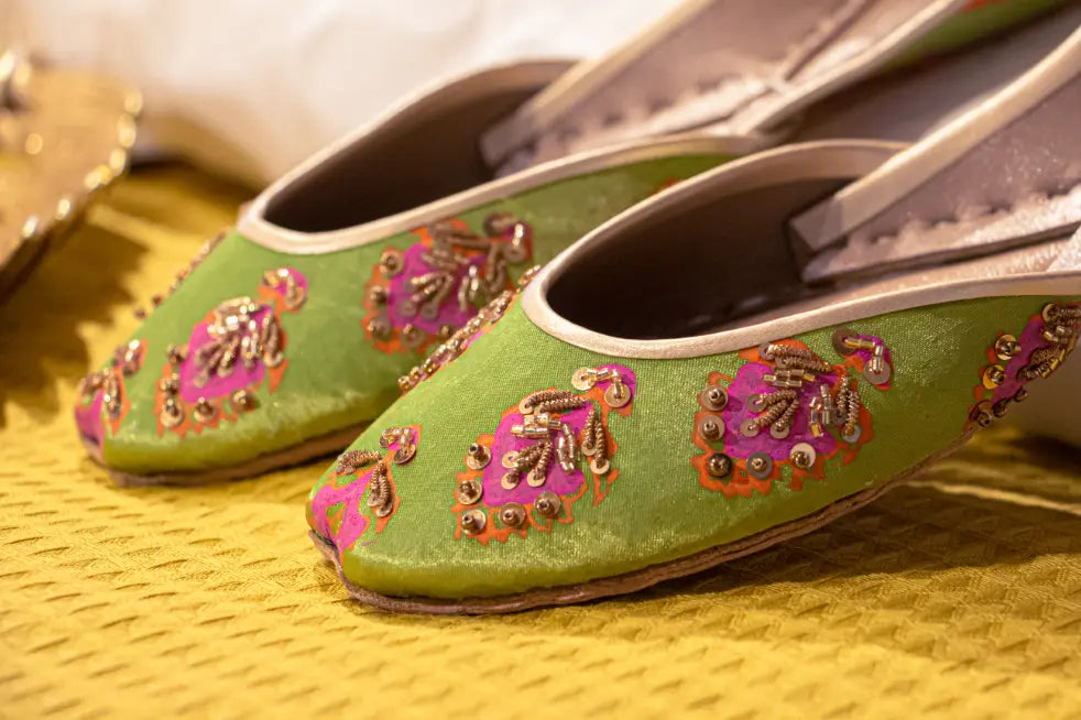 TJK Designs Khussa Suit-Mastani Kids