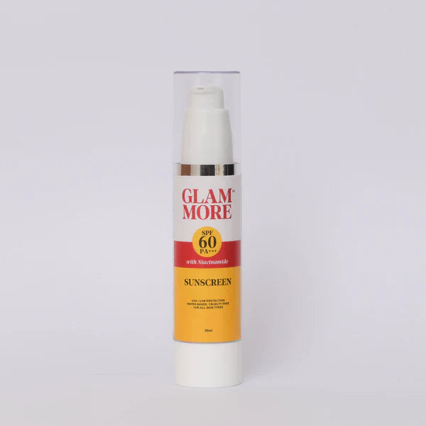 GlamMore - Sunscreen SPF 60 PA+++ With Niacinamide