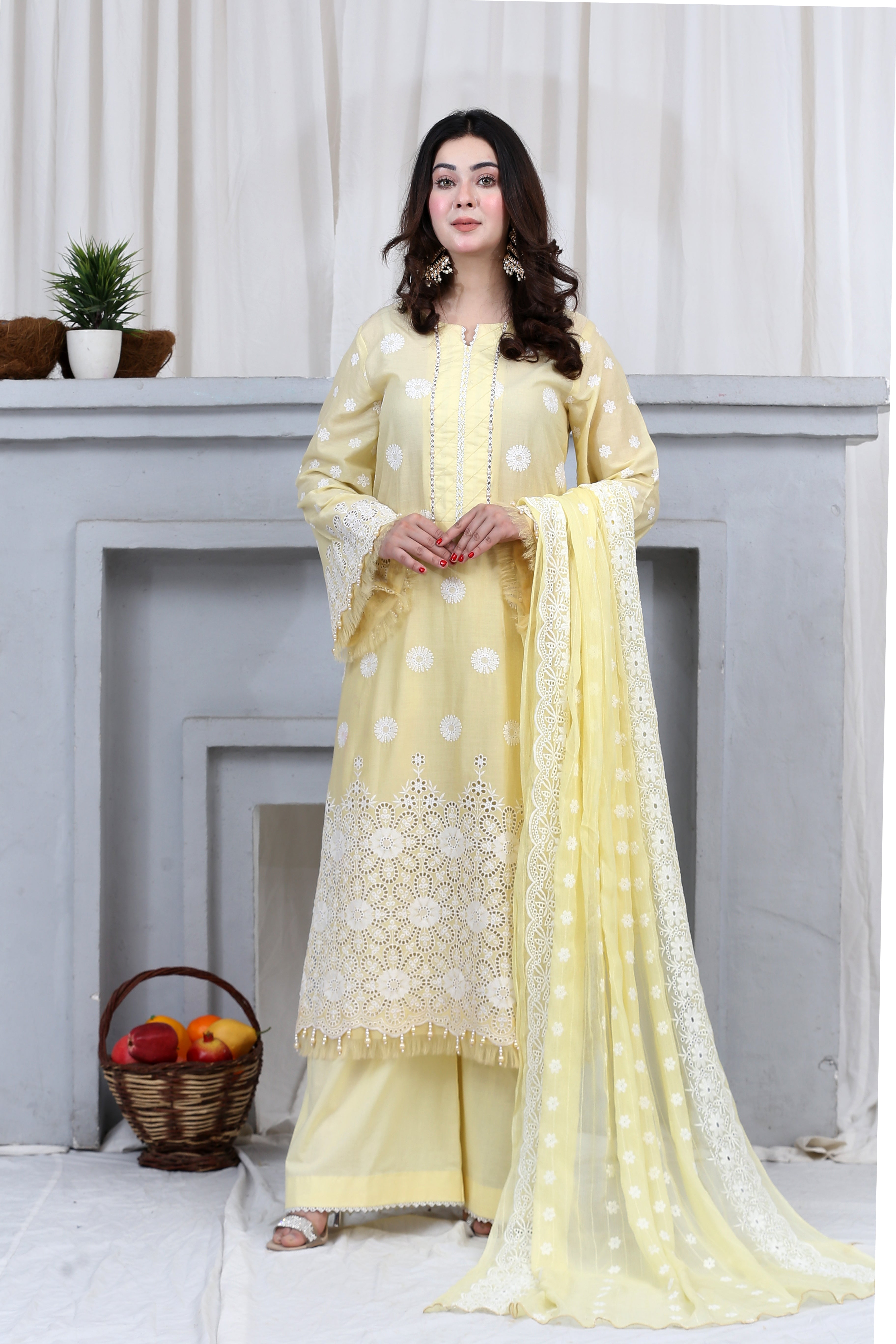 Zeenat By Gulposh Unstitched 3 Piece Lawn Collection'2025-07