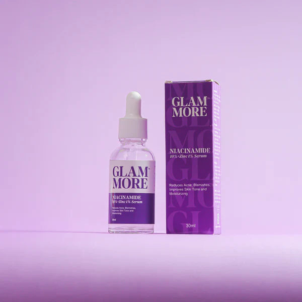 GlamMore - Niacinamide 10% + Zinc 1% Serum - 30Ml