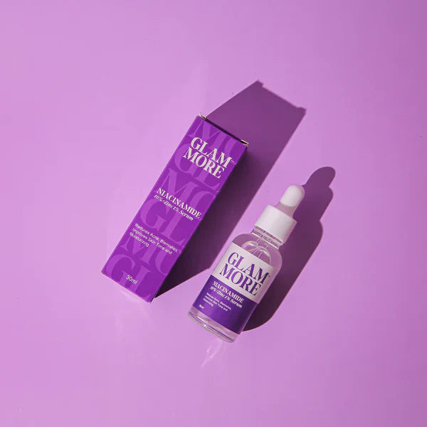 GlamMore - Niacinamide 10% + Zinc 1% Serum - 30Ml