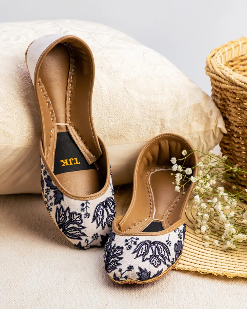 TJK Designs Khussa Suit-Shahkaar