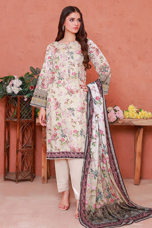 Basic Pret by Opole Stitched 3 Piece Lawn Collection-PL253P13