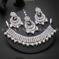 Zeesy Elisa Silver Necklace