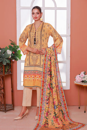 Basic Pret by Opole Stitched 3 Piece Lawn Collection-PL253P02