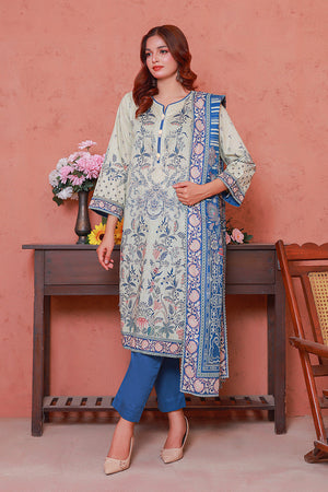 Basic Pret by Opole Stitched 3 Piece Lawn Collection-PL253P19