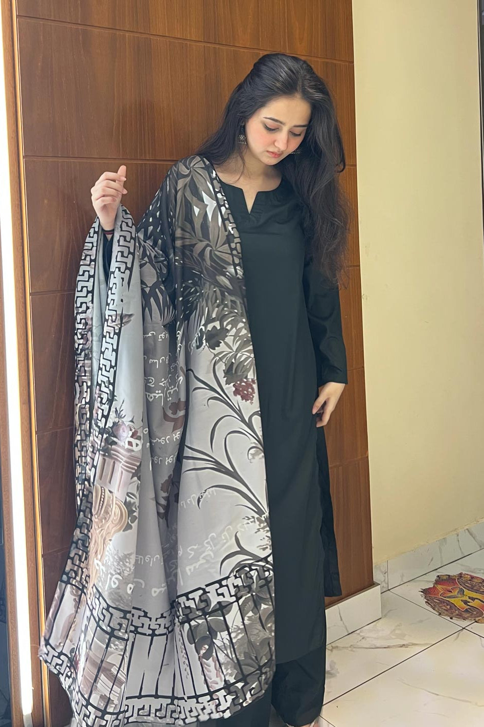 Tng By Md Stole Collection-Junoon e Ishq Stole