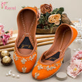 Zuruj Khussa Suit-Zun-110-Orange