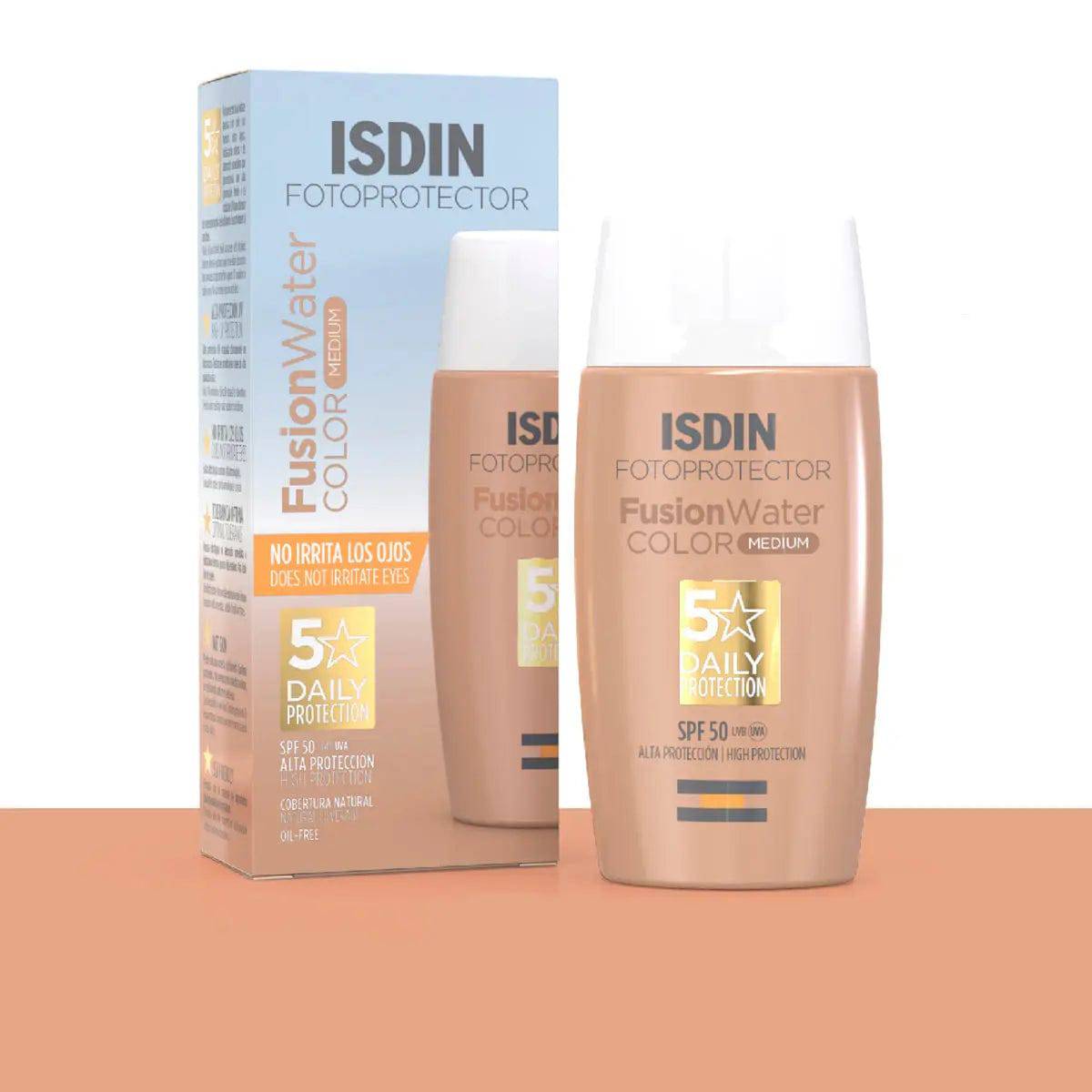 ISDIN - Fotoprotector Isdin Fusion Water Color Medium Spf 50 - My Store
