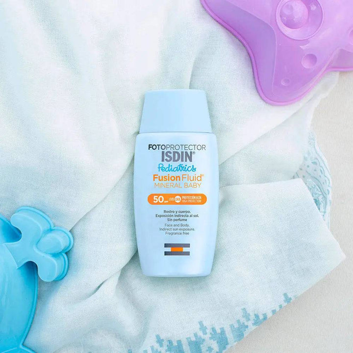 ISDIN - Fotoprotector Isdin Pediatrics Fusion Fluid Mineral Baby 50+ - My Store