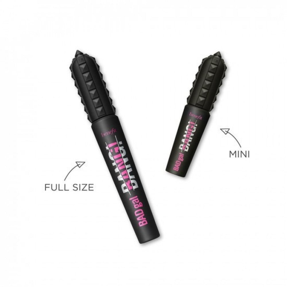 Benefit Badgal Goodies Bangs Intense Pitch Black Larges Mascara + Mini Mascara