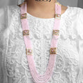 Zeesy Initials Malla Necklace