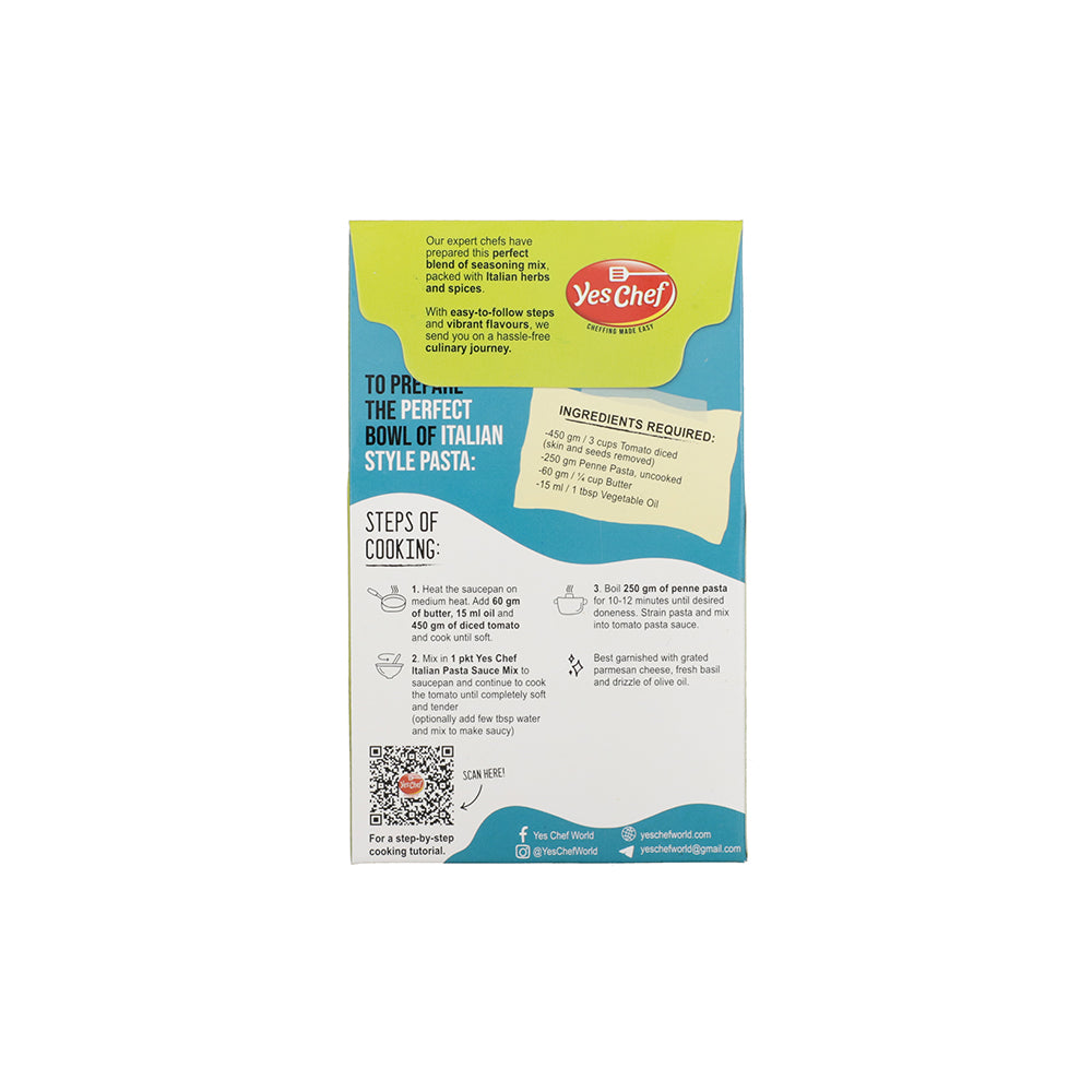 Yes Chef Pasta Sauce Mix 32g - Snapcart.pk