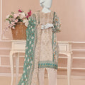 Almeerah Unstitched 3 Piece Emb Cutwork Lawn Vol-01 Collection'2025-Ivory Grace