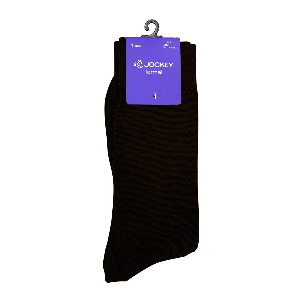 Jockey Dress Socks Plain Brown 448