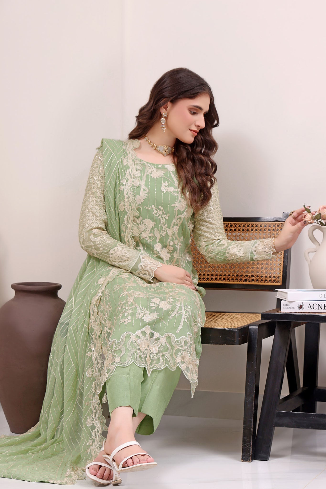 Jahanara By Soghat Unstitched 3 Piece Formals Collection'2025-JHA-04