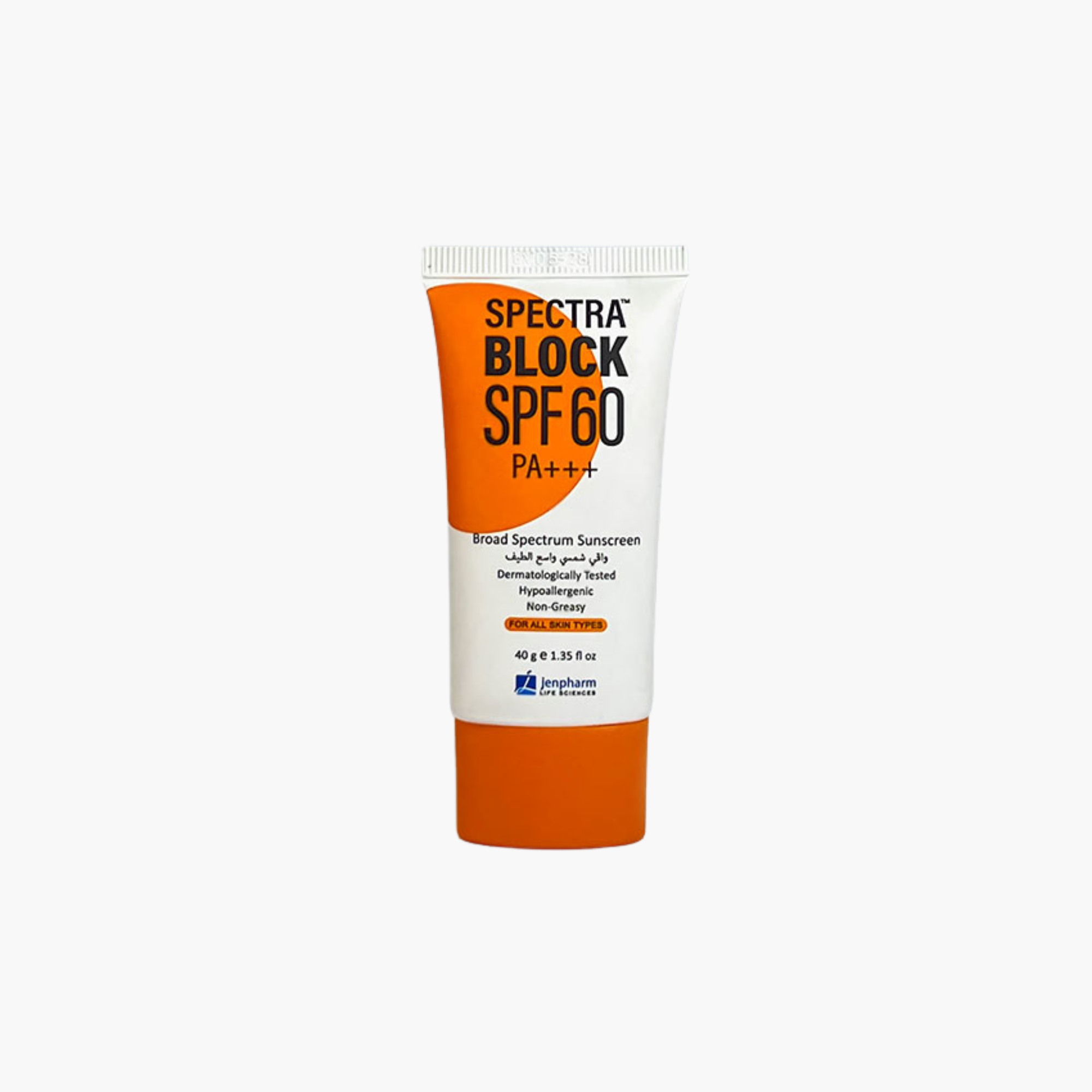 Jenpharm Spectra Block Broad Spectrum Sunblock Cream SPF60 PA++ 40gm