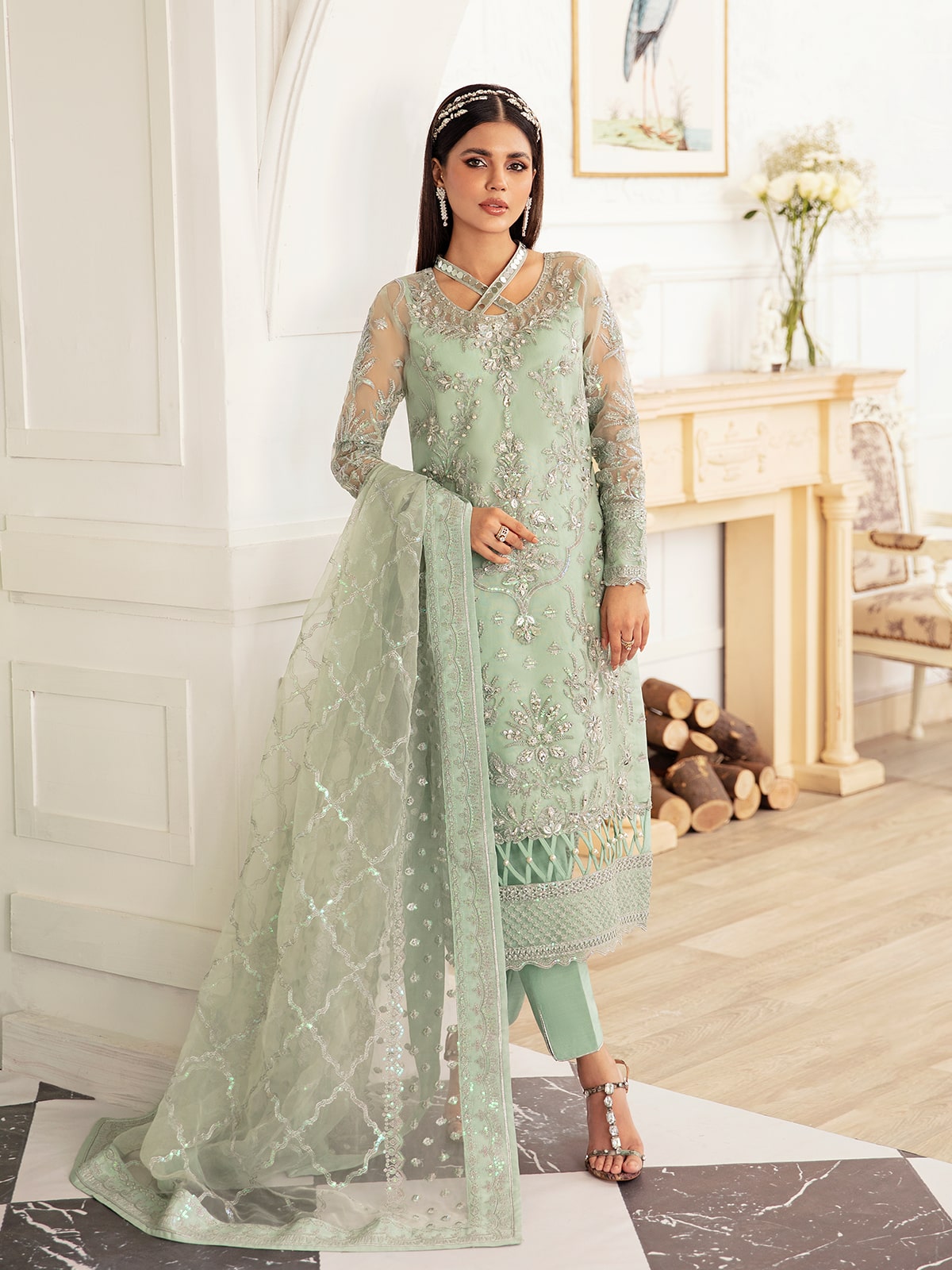 Gulaal Unstitched 3 Piece Luxury Pret Vol-02 Suit-Juliette GL-LP-V2-09