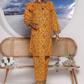 Sumi Stitched Co Ords Printed Khaddar Collection'2025-KC-01-Mustard