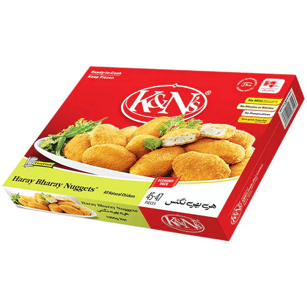 K&n's Haray Baray Nuggets E.p 1kg - Snapcart.pk