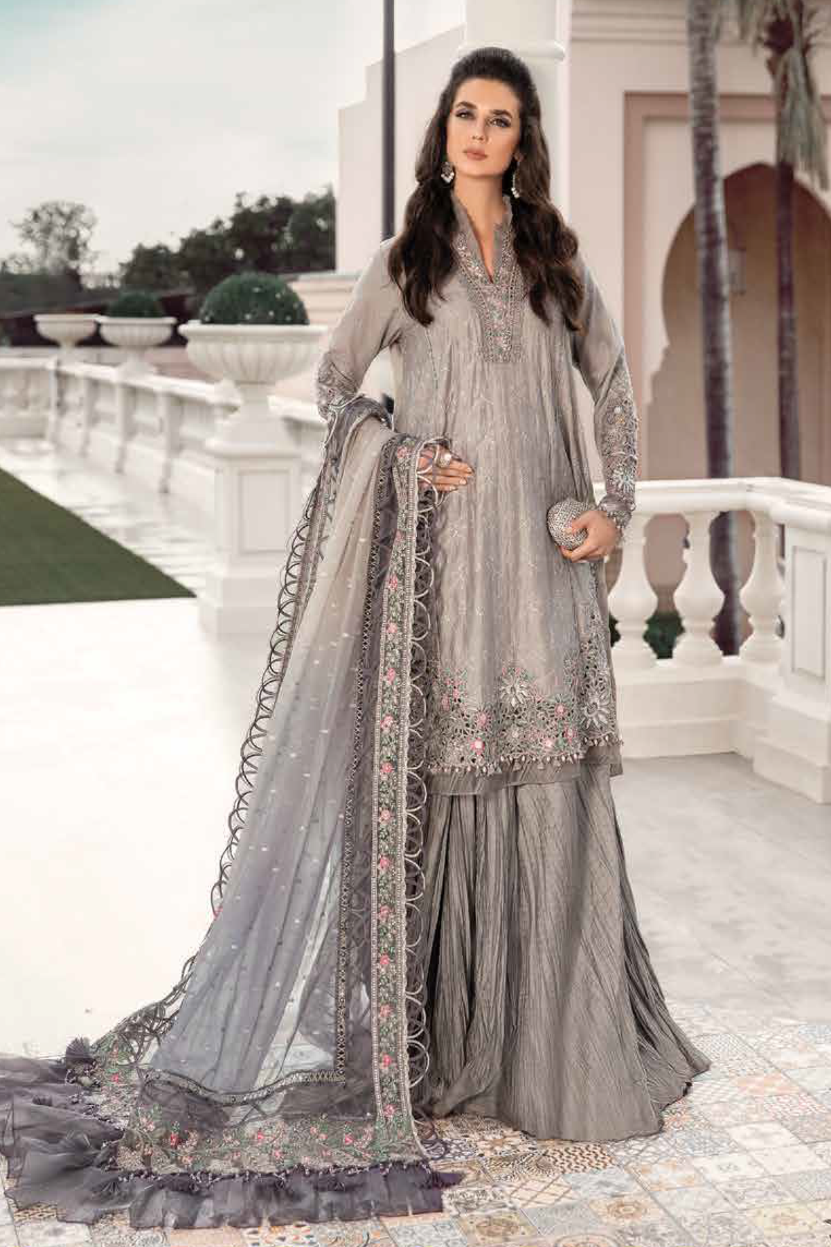 Maria B. Unstitched Sateen