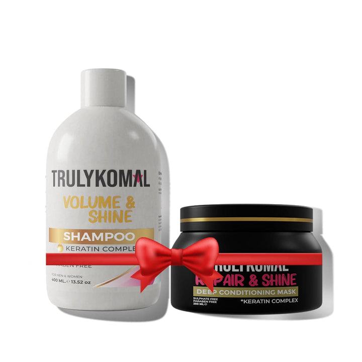 Truly Komal Keratin Complex Shampoo Repair & Shine Hair Mask - My Store