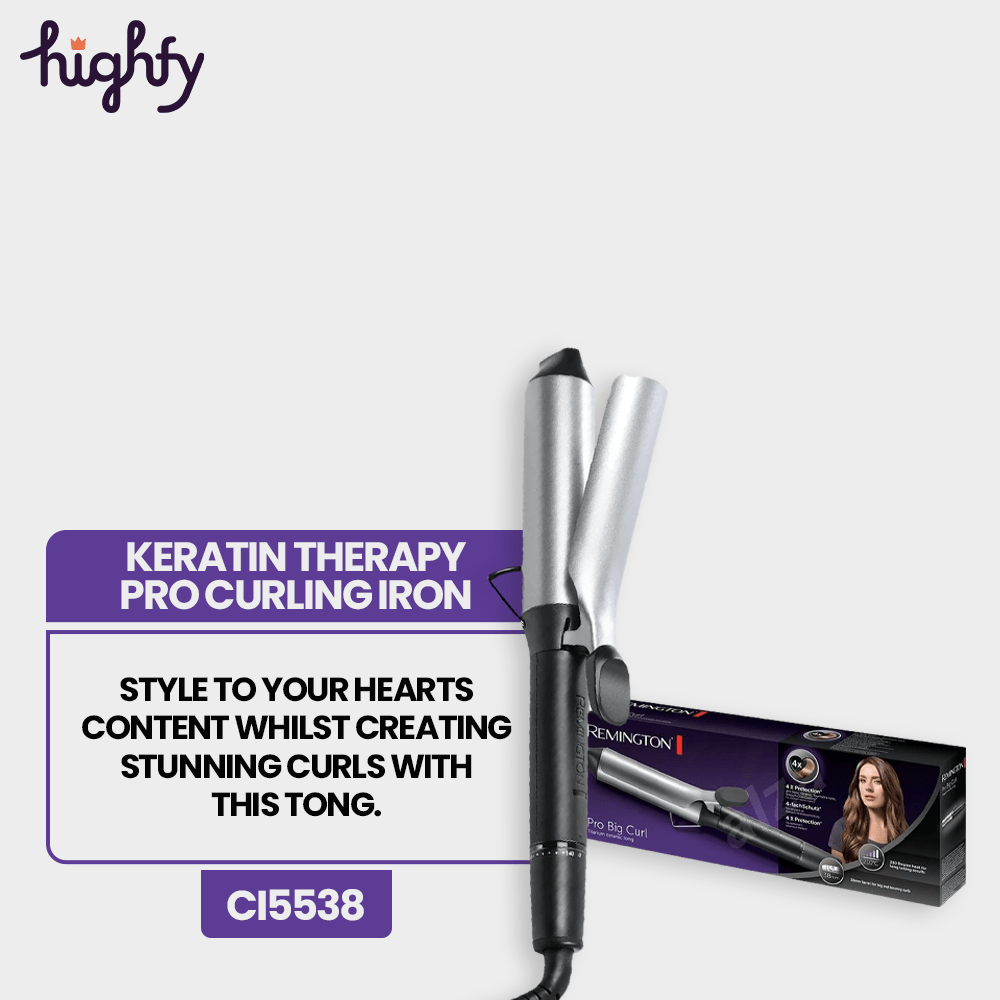 Remington Keratin Therapy Pro Curling Iron - Ci5538