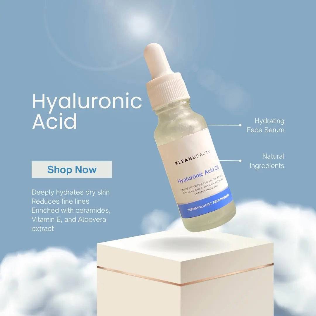 Klean Beauty Hyaluronic Acid Serum 20Ml - My Store