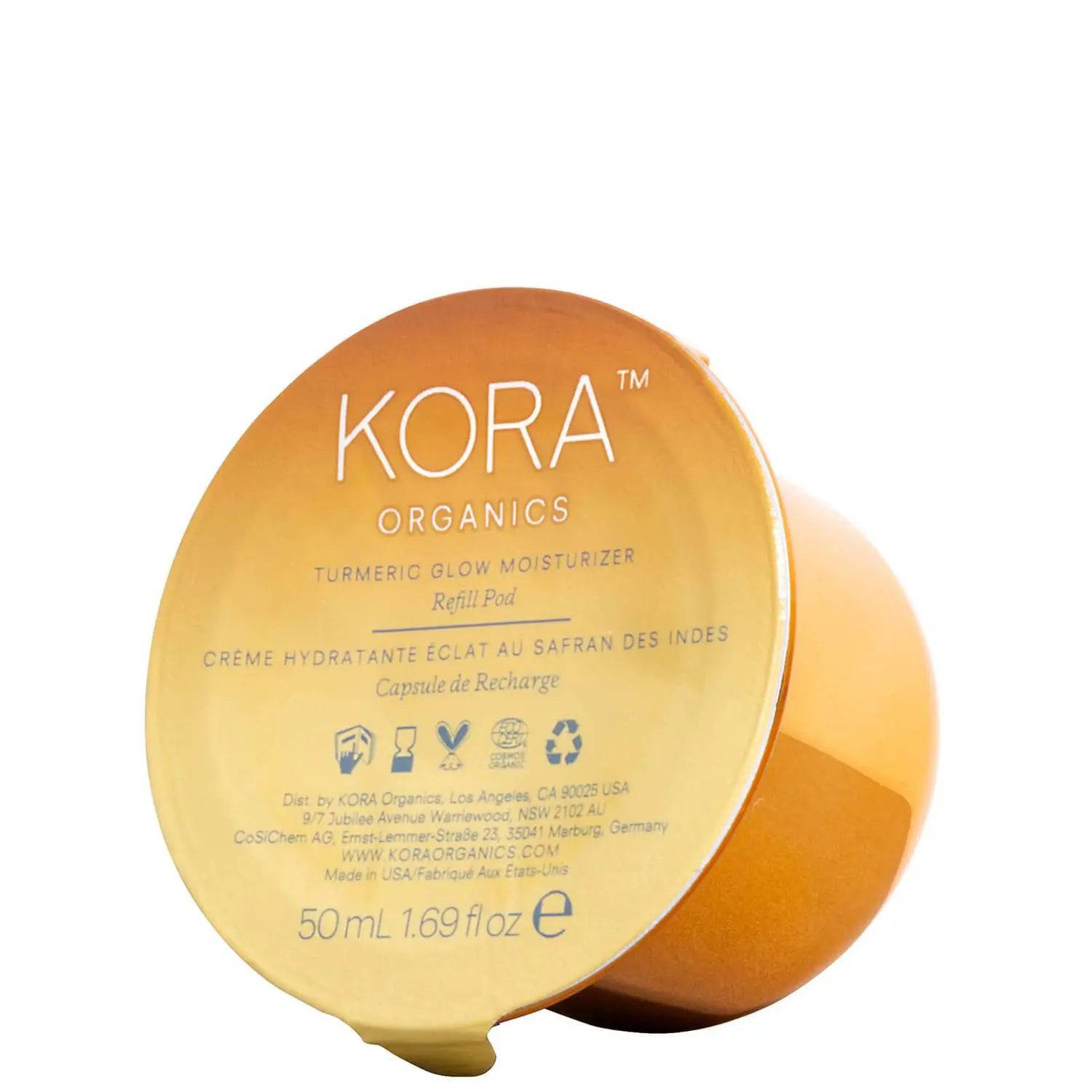 Kora Organics Turmeric Glow Moisturizer - Refill Pod 50 Ml - My Store