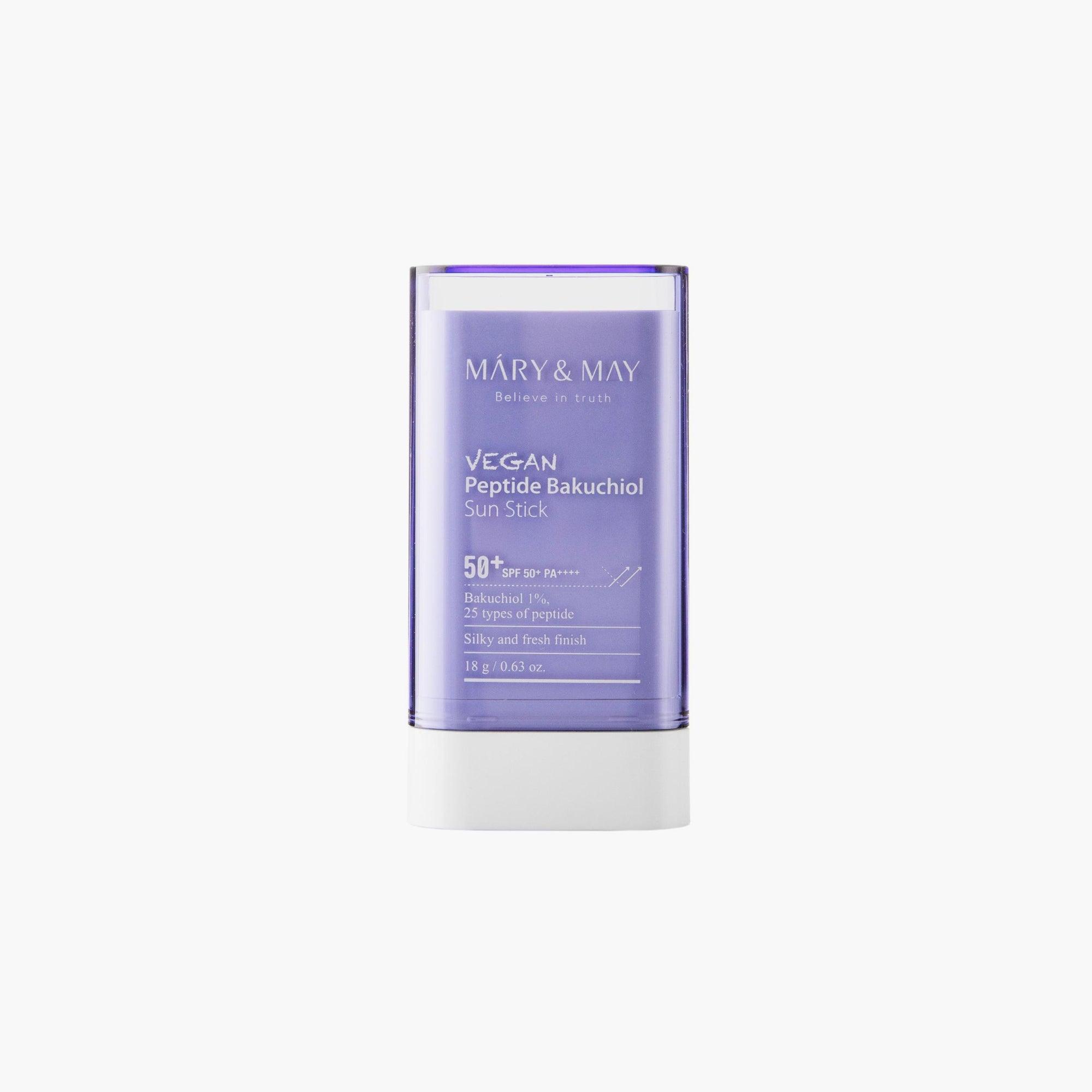 Mary&May Vegan Peptide Bakuchiol Sun Stick SPF50+ PA++++ 18gm