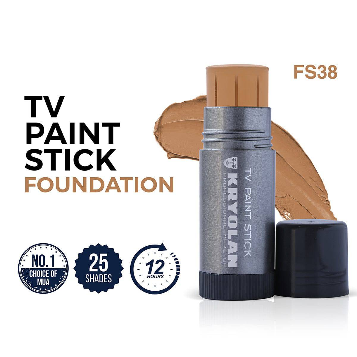 Kryolan - Tv Paint Stick - Fs 38 - My Store