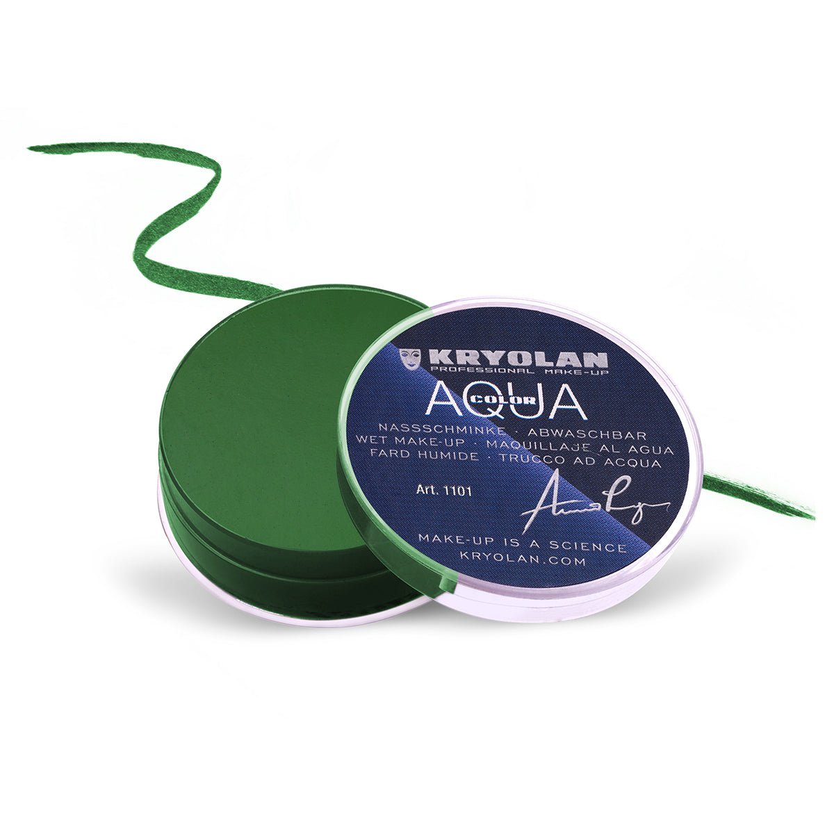 Kryolan - Aquacolor Cake Liner - 512 - Green