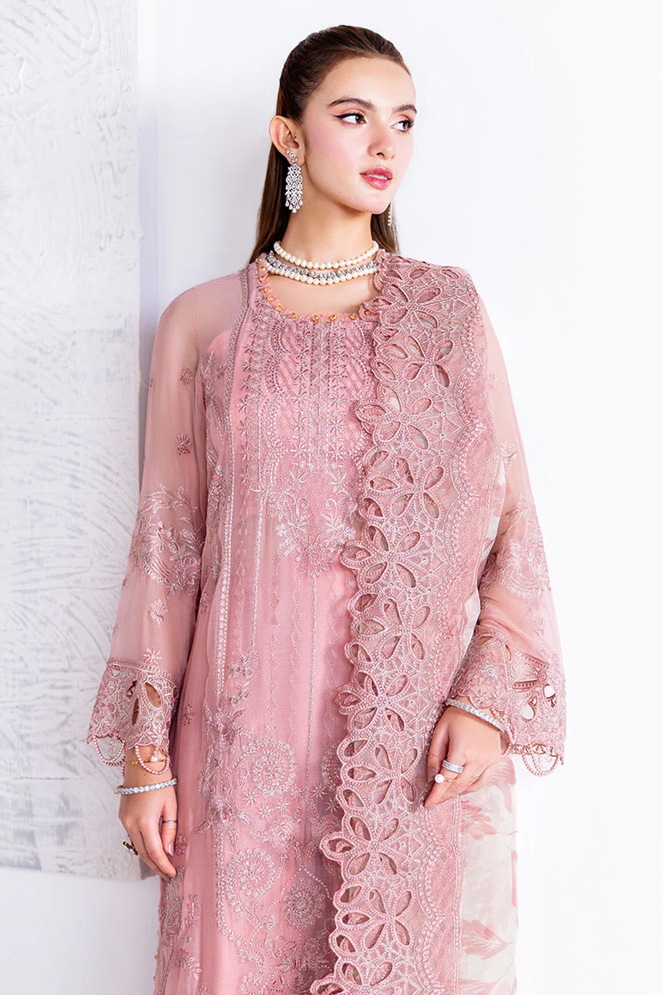 Arzoo by Ramsha Unstitched 3 Piece Chiffon Vol 02 Collection'2025-U-203