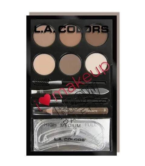 L.A. Colors -  I Heart Makeup Brow Palette - Light To Medium - My Store