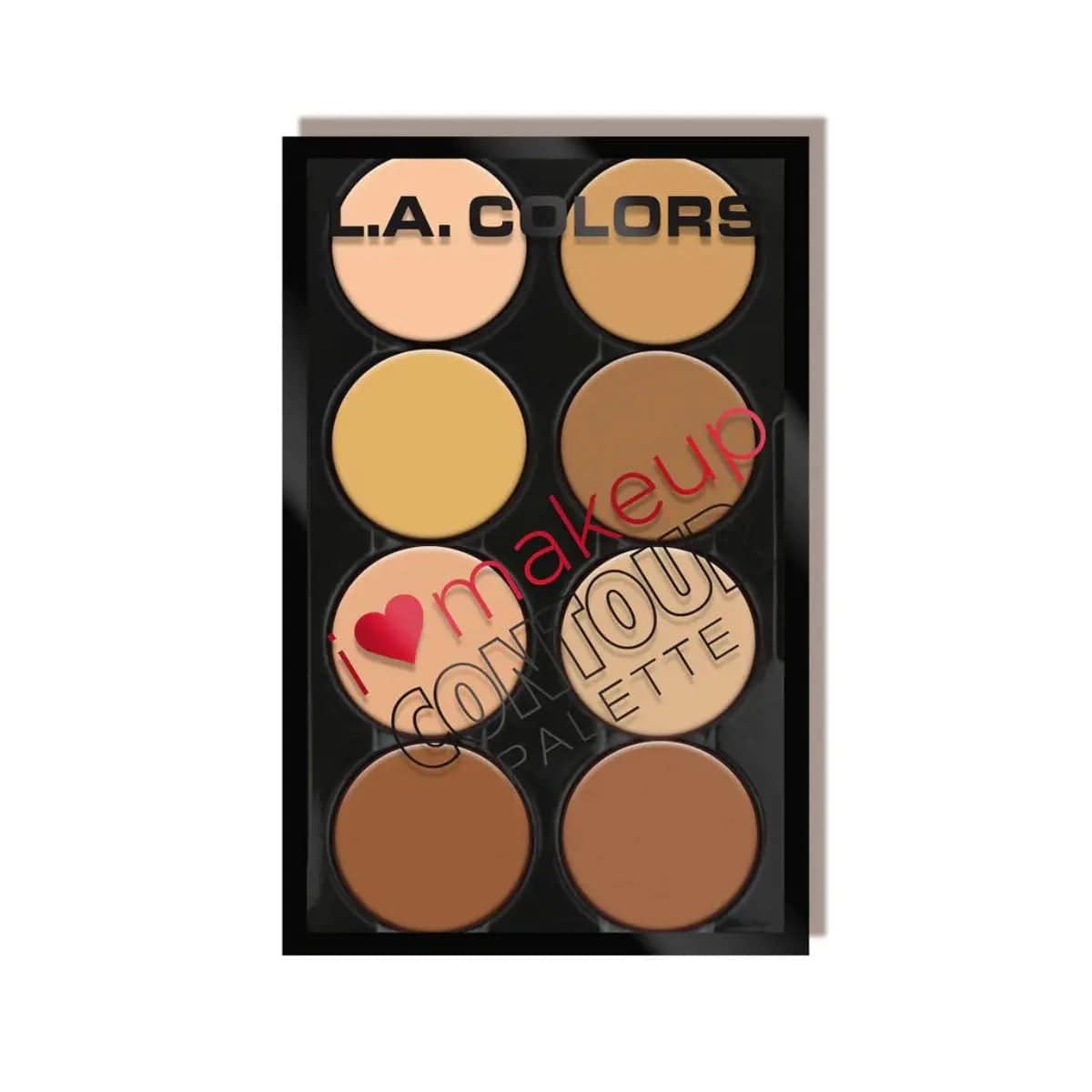 L.A. Colors -  I Heart Makeup Contour Palette - Light To Medium - My Store