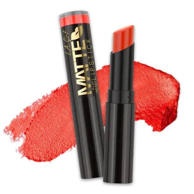 L.A. Girl - Matte Flat Velvet Lipstick - Frisky - My Store