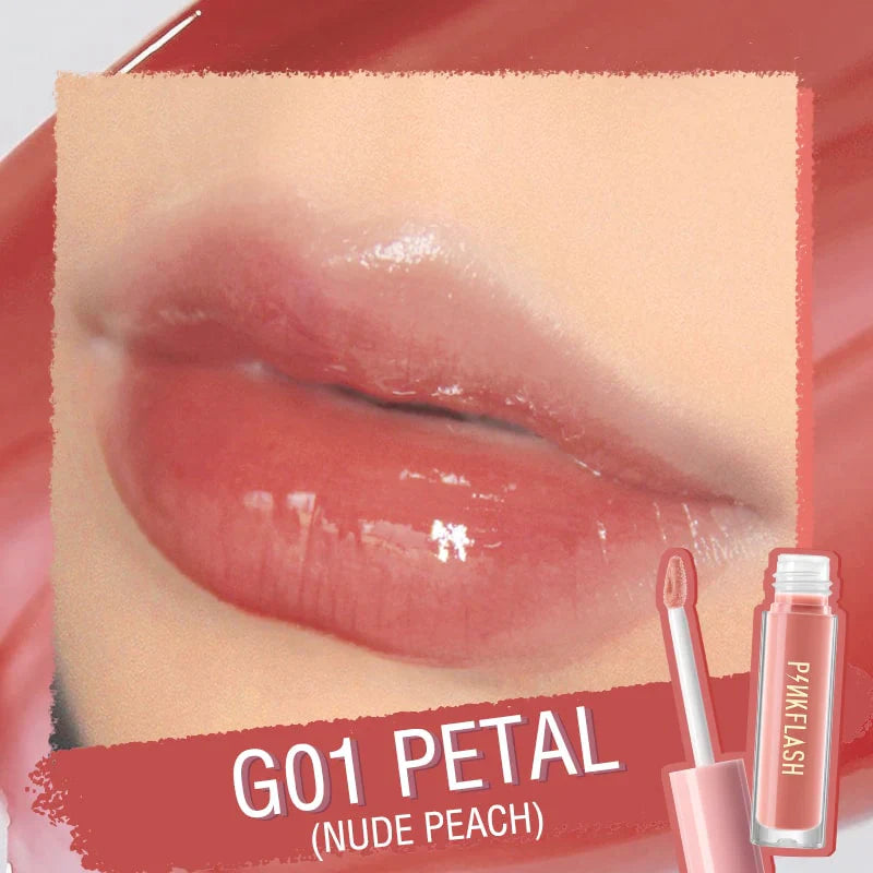 PinkFlash - Lasting Glossy Lipgloss - G01