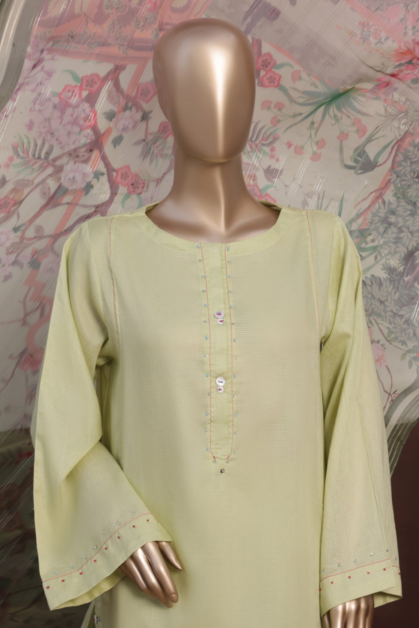 Daily Drop By Hz Stitched 3 Piece Solids Twinset Collection'2025-DJ-3P-LO3