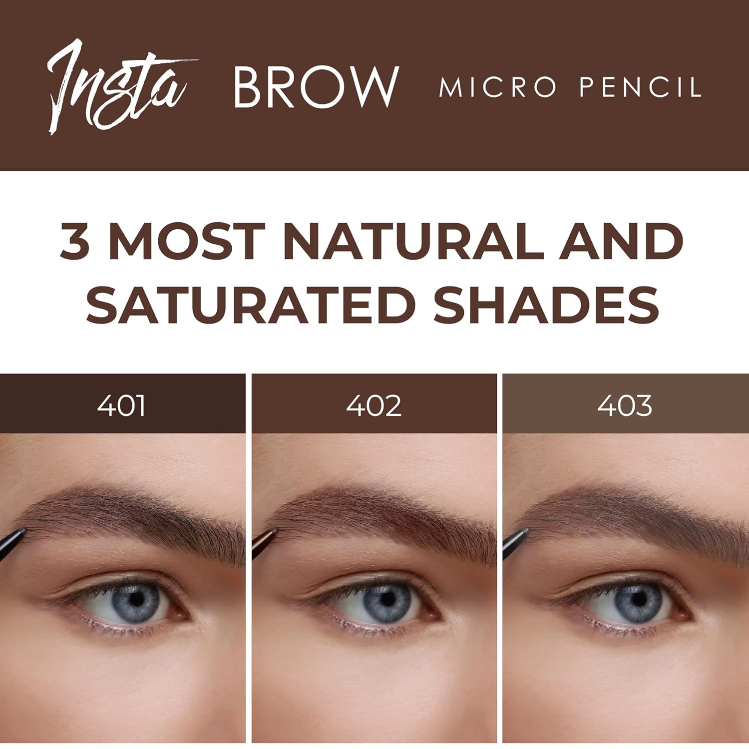 Lamel - Insta Micro Brow Pencil №402 Chocolate