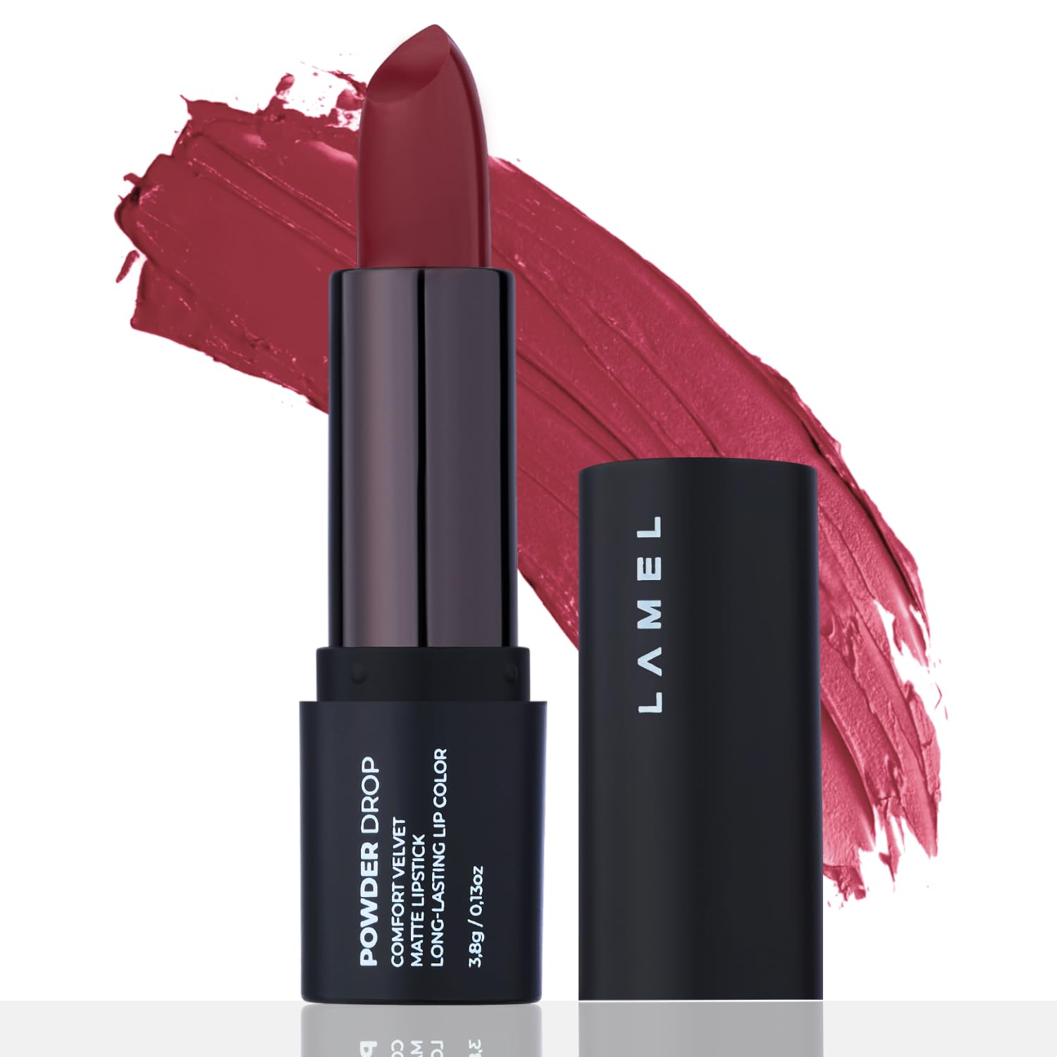 Lamel - Lipstick Powder Drop №404 Rose Wood