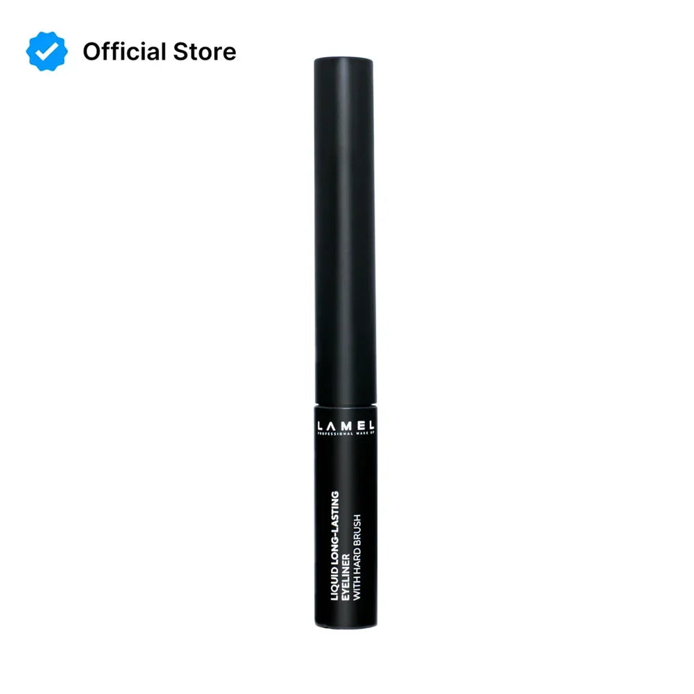 Lamel - Liquid Long-Lasting Eyeliner With Hard Brush №402 Graphite Black