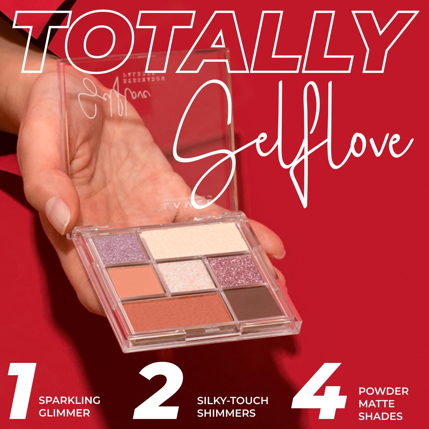 Lamel - Selflove Eyeshadow Palette №401