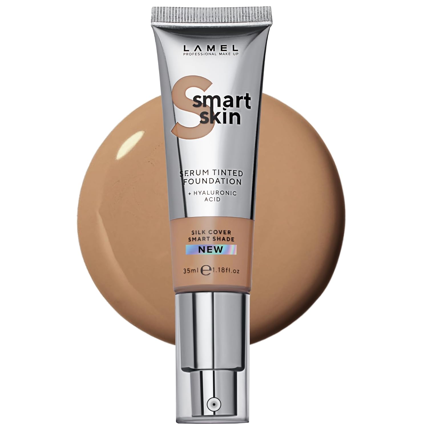 Lamel - Smart Skin Serum Tinted Foundation №407 Peach Beige