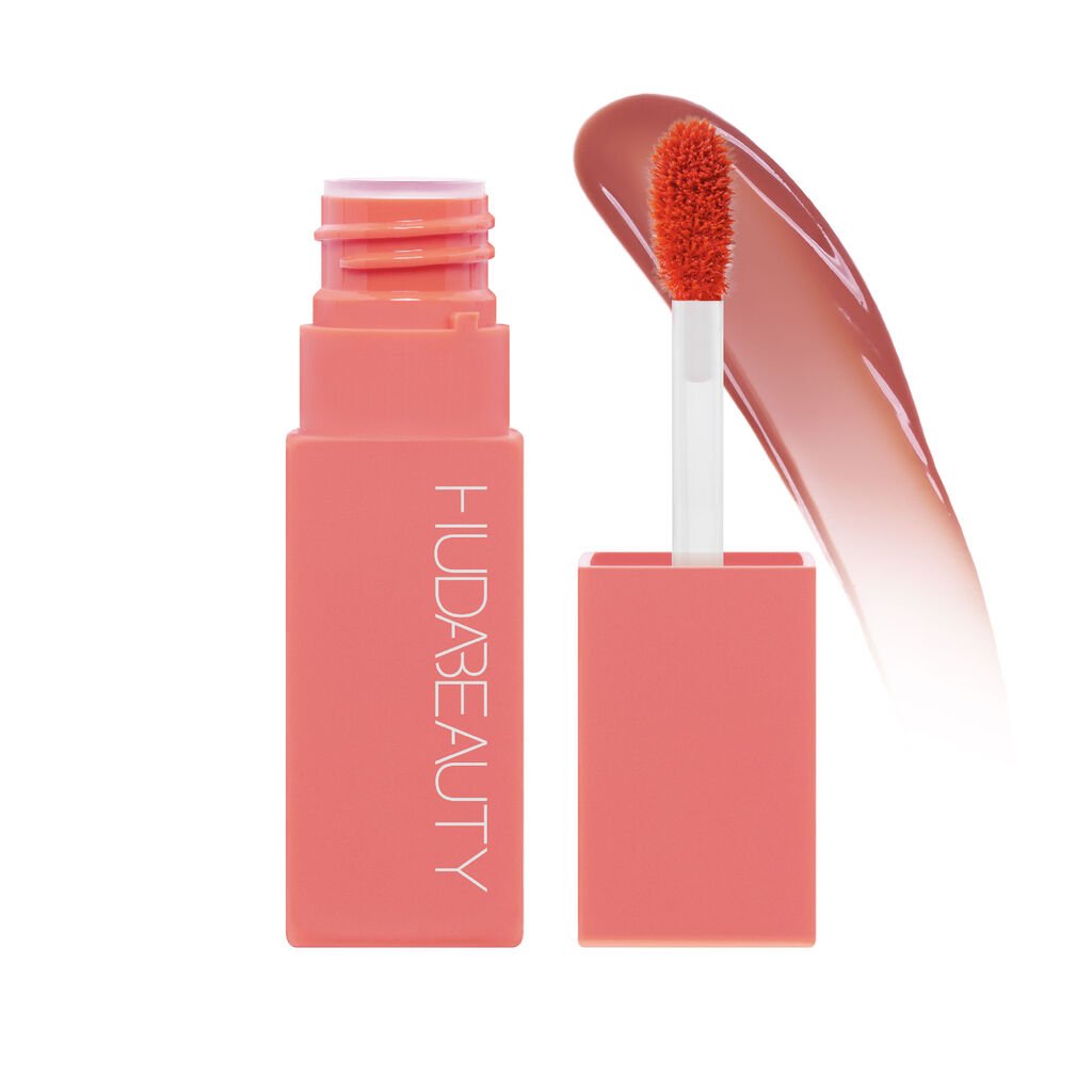 Huda Beauty Lip Blush Creamy Lip and Cheek Stain - Coral Kiss 6Ml