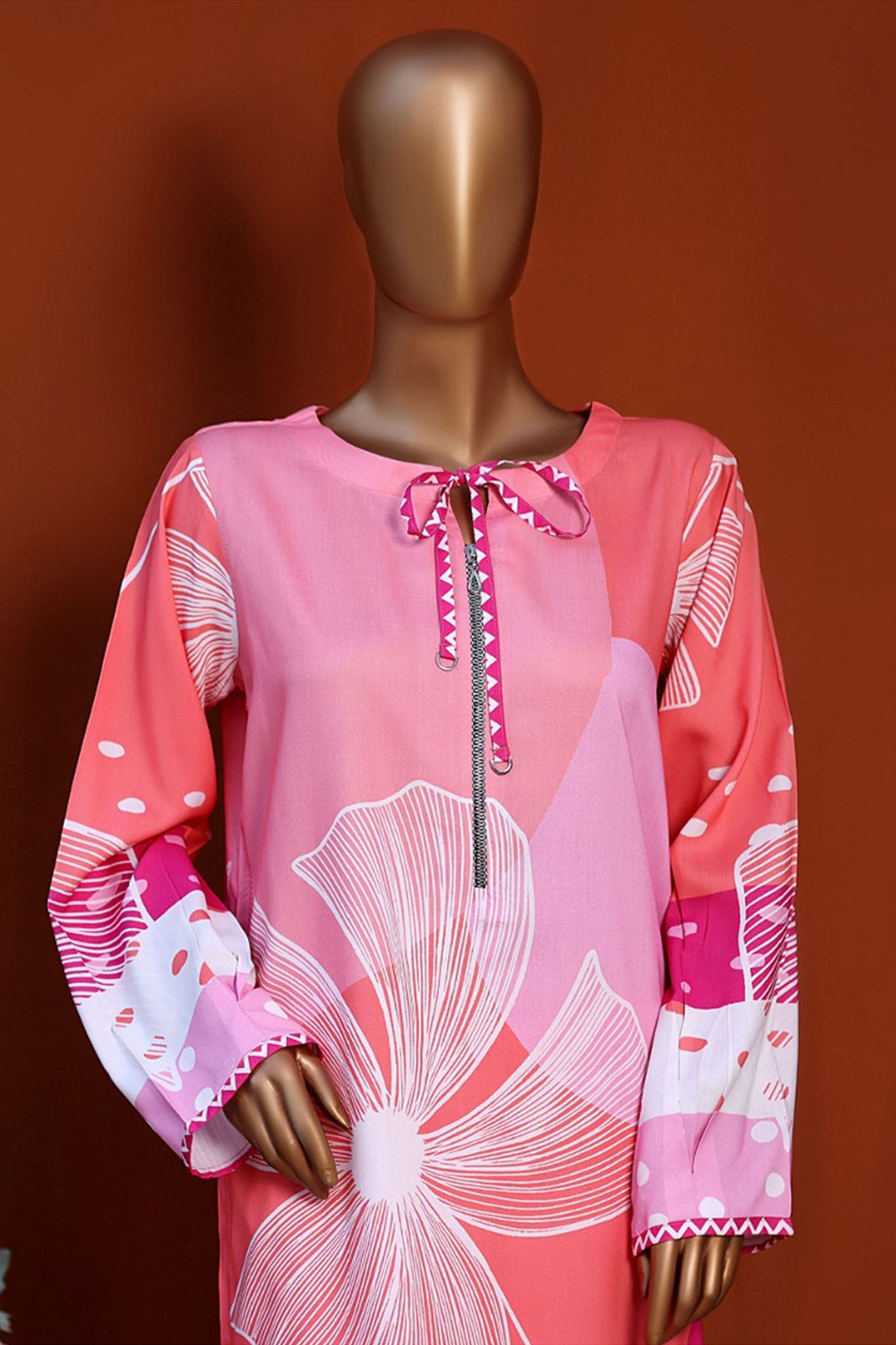 Florence By HZ Stitched 2 Piece Printed Linen Vol-01 Collection'2025-LNP-2P-2501